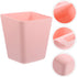 5pcs Alipis Rolling Cart Organizers Pink Hanging Cup Holder for Wall Sturdy Storage Box Holder Rolling Cart Accessories