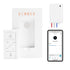 Humpptom Wireless Light Switch, Remote Light Switch Compatible with Alexa, Smart Wireless Dimmer