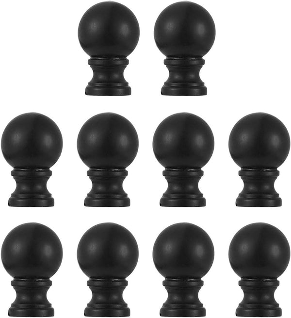 FOMIYES 10pcs Floor Lamp Finial Ball Knob Lighting Accessories Plastic Replacement Lamp Shade