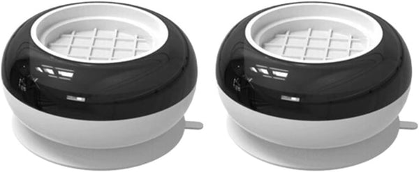 Generic 4/1 piece washing machine anti-vibration pad(2PCS-White)
