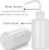 2Pcs Tattoo Wash Bottle 250ml | 8oz Water Squirt Bottle for Medical Succulent Cleaning and Washing, White