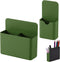 Magnetic Pen Holder, 2 Pack Dry Erase Marker Holder with Strong Magnet, Generous Compartments, Storage Organizer for