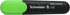 Schneider Job Highlighter, Chisel Tip, 1 + 5 mm, Black Barrel, Green Ink, Box of 10
