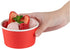 8-Ounce 50 Frozen Coppetta Dessert Cups, Disposable Ice Cream Cups - Lids Sold Separately, Sturdy, Red Paper Yogurt