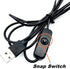 ZOELASS Upgraded Big Chip 395nm UV LED Black Light Fixtures with Gooseneck Clamp for UV Gel Nail Curing