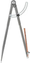 Pencil Compass 12 Inch - Precision Woodworking Compass with Wing Divider and Pencil Holder for Geometry Drafting