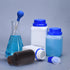 Othmro 10pcs 250ml Plastic Lab Chemical Reagent Bottles, Small Mouth Liquid Storage Containers