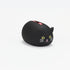 LIHITLAB PuniLabo Mini Zipper Pouch, Horizontal, 2.2" x 2.7", Black Cat (A7780-3)