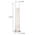 Borosilicate Glass 250ml Graduated Cylinder Measuring Cylinder