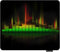 Gaming Mouse Pad Cool Music Equalizer, Non-Slip Rubber Mouse Pad for Computers, Personalized Rectangle 9.5 Inch x 7.9