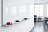 Sleek Silver Magnetic Marker Tray for Dry Erase Boards