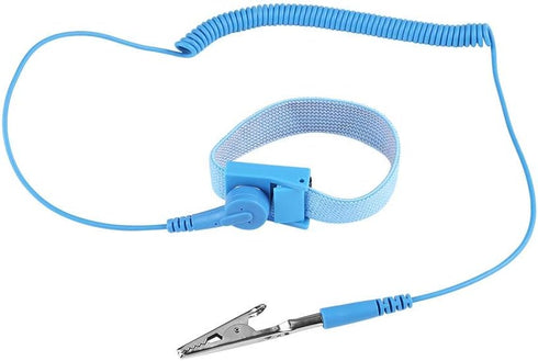 Health Gear Electrostatic Discharge Anti Static Strap, Silicone ESD Mat with PVC Wrist Strap for PC Building Worktable