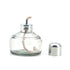 Dental Alcohol Lamp Glass Burner with Metal Cap, 150ml Dental Lab Equipment Heating