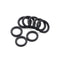 Nitrile Rubber O-Rings, 50mm OD 45mm ID 2.5mm Width Metric Sealing Washer Round Gasket O Rings Seal (Pack of 50)