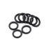 Nitrile Rubber O-Rings, 50mm OD 45mm ID 2.5mm Width Metric Sealing Washer Round Gasket O Rings Seal (Pack of 50)