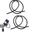 DeaHea 2 Pack Manual Blood Pressure Air Hose Replacement 3FT Rubber Tube Air