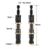 Yakamoz 2Pcs 1/4-Inch Hex Shank Center Drill Bit Set for Door Window Cabinet Self Centering Hinge Tapper Core Hole