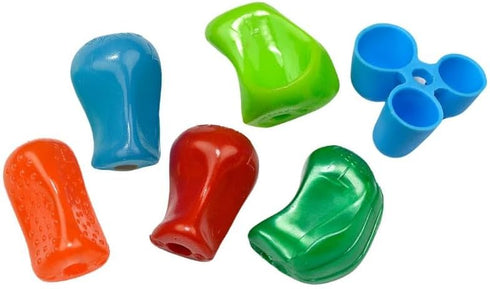 The Pencil Grip Premium Assortment Pack - Universal Ergonomic Writing Aid for Righties and Lefties, 6 Count, Assorted