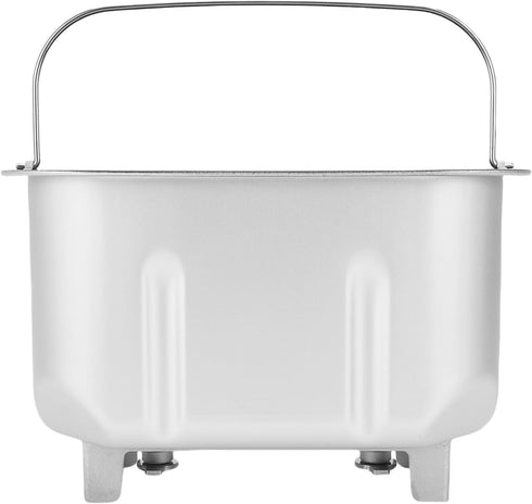 Commercial AUNMAS Bread Machine Baking Bucket, Stainless Steel Anti Stick Household Baking Bucket with Mixing Paddles