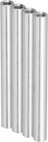4PCs Aluminum Standoffs Round Tube Extension Support, M4 x 0.7mm Female Threads, Robotics Accessories