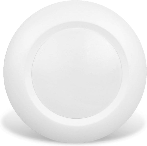 6 Inch LED Low Profile Recessed & Surface Mount Disk Light, Round,