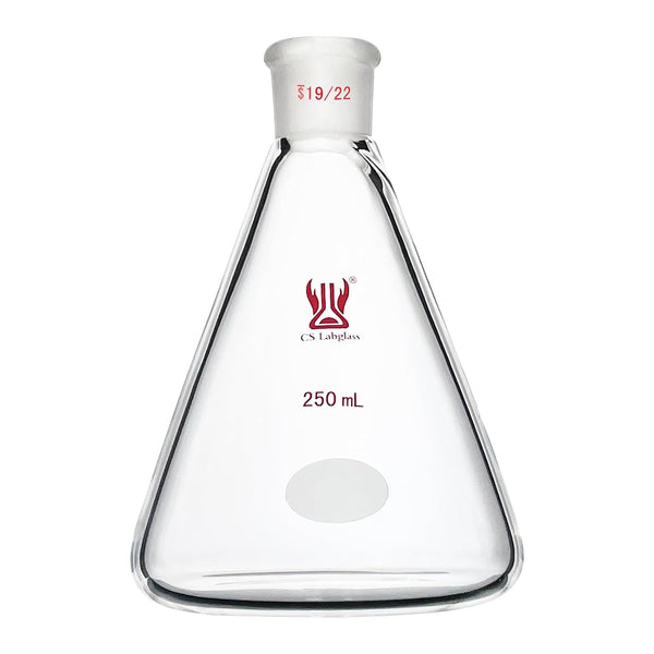 250ml Erlenmeyer Flask with 19/22 Standard Taper Outer Joint, Borosilicate Glass, Chemistry