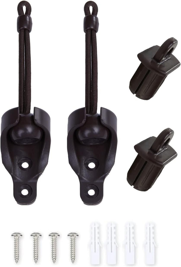 Sunshade Replacement Accessories - Bungee Jumping Kit and Cover End, Suitable for Coolaroo External Roller Blinds and