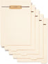 Smead Stackable Folder Dividers with Fasteners, 25 Count, Manila, Letter Size, Bottom 1/5-Cut Tab