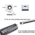 11mm Square Carbide Inserts Cutters 11 11 2.0mm-R150 Replacement for Woodworking, 10pcs for Planer Lathe Tools