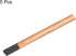 PATIKIL Flat Gouging Carbon Electrode Rod, Copper Coated 355x12x5mm for Welding, Pack of 5