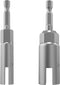 1/4" Hex Shank Nut Driver Power Wing Nut Drill Bit Socket Tool Kit - 2 Pack (9mm, 16mm)