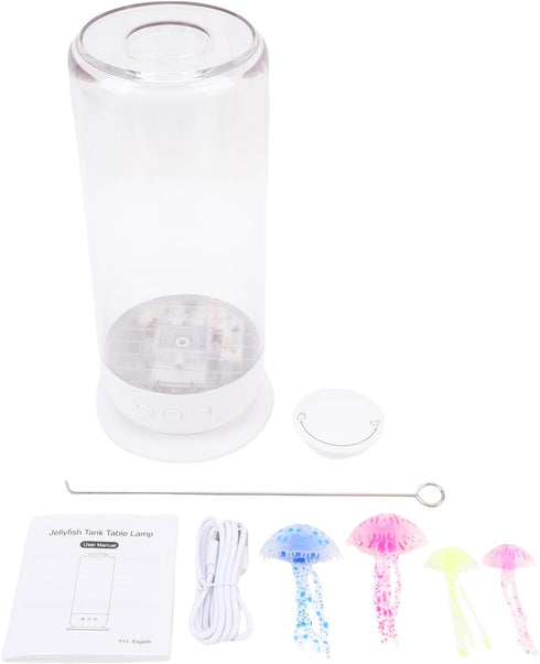Eminchu 7 Lamp, LED Tankd Table Lamp with Remote Control Color Changing Mood Light, Quiet Brushless Motor for Home