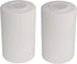Opal White Frosted Glass Lamp Shade Replacement with 1-5/8-Inch Opening for Chandelier