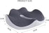 Home & Travel Gear Memory Foam Seat Cushion for Office Chair & Car Ergonomic Support for Comfortable Sitting Non-Slip