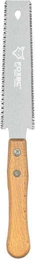 FOXBC Japanese Hand Saw, Flush Cut Small Pull Saw for Woodworking Trim