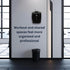 1500 Commercial Tazza Gym Equipment Wipe Dispenser, Wall Mounted Wipes Holder for Up to Wipes, Easy Install Cleaning
