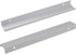 LC LICTOP 250mm/9.8" Finger Edge Pull Concealed Handle for Home Kitchen Door Drawer Cabinet Silver Stain Nickel with Screws(4Pcs) by LC LICTOP