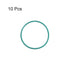 uxcell Fluorine Rubber O-Rings, Green, Pack of 10, 22mm OD, 20mm ID, 1mm Width FKM Seal Gasket