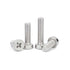 CLXDKLKEQ 5/10/50pcs M2 M2.5 M3 M4 M5 M6 M8 GB822 A2 Bolt(16mm,10pcs M4) Stainless Steel Phillips Cheese Head Screw