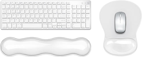 Gel Keyboard & Mouse Wrist Rest Set, Ergonomic Keyboard and Mouse Pad