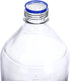 1 Piece 2000 ml 2 Liter Graduated Round Glass Bottle with GL45 Orange Polypropylene Screw Cap