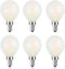 Dimmable G15 Frosted LED Light Bulb(25W Equivalent), 2W E12 Globe LED Bulb,