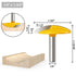 1/4 Inch (R:1-1/2") WSOOX Shank Horizontal Crown Router Bit for Woodworking