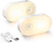Lyridz Rechargeable Battery Night Light with Motion Sensor, Portable Mini Warm White