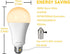 A21 3 Way Led Light Bulbs 50 100 150 Watt Equivalent,E26 Base, 6/12/20W,700/1350/2000LM,3000K (Warm White)/120V/3WAY Dimming,Indoor Standard E26 Bulb (4 Count (Pack of 1)) by Jolux