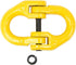 Mytee Products 4 Pack Grade 80 3/8" Safety Chain Connector Hammer Lock Link for Trucks - 7100 lbs WLL Forged Alloy Steel