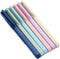 New Solid Color Gel Ink Pens, 0.5mm Point Square Body Gel Pen for Writing Signature, Pack of 6pcs