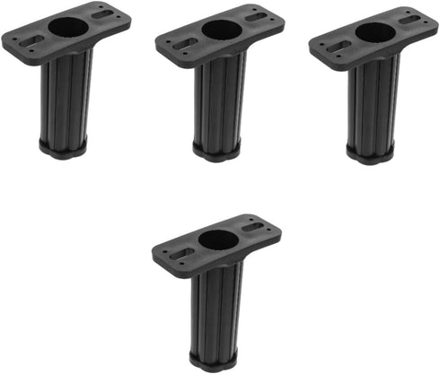 Angoily 4pcs Adjustable Table Leg Support Height-Adjustable Furniture Legs for Cabinet Sofa