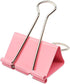 Extra Large Binder Clips - 2 Inch / 51mm Big Paper Clamps for Office and School Supplies (Pink)