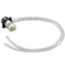 Peristaltic Liquid Pump, 12V DC Hose Pump Dosing Head with Silicone Tubing